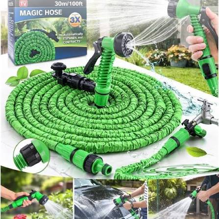 MANGUERA RETRACTIL MAGIC HOSE 15 MTS / 50 PIES (30 UND X CAJA)