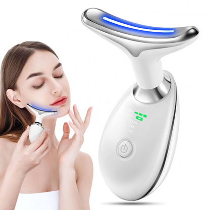 MASAJEADOR FACIAL DE 3 LUCES LED