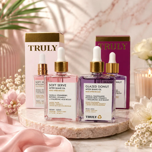 KIT TRULY  FORMULA ACLARANTE + HIDRATANTE (ROSADO Y MORADO)