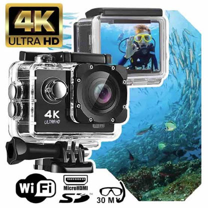 CÁMARA DEPORTIVA 4K ULTRA HD