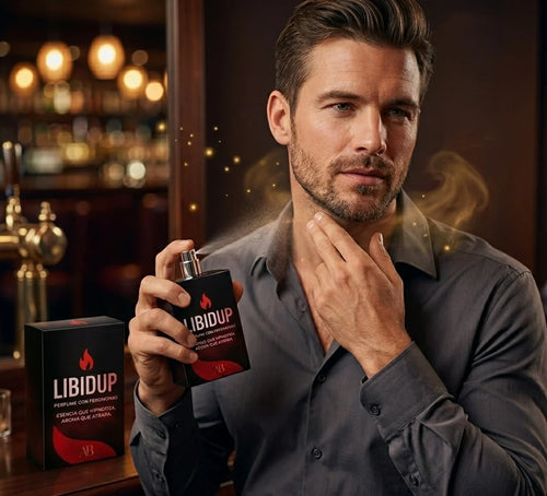 PERFUME VIRAL CON FEROMONAS LIBIDUP (HOMBRE)