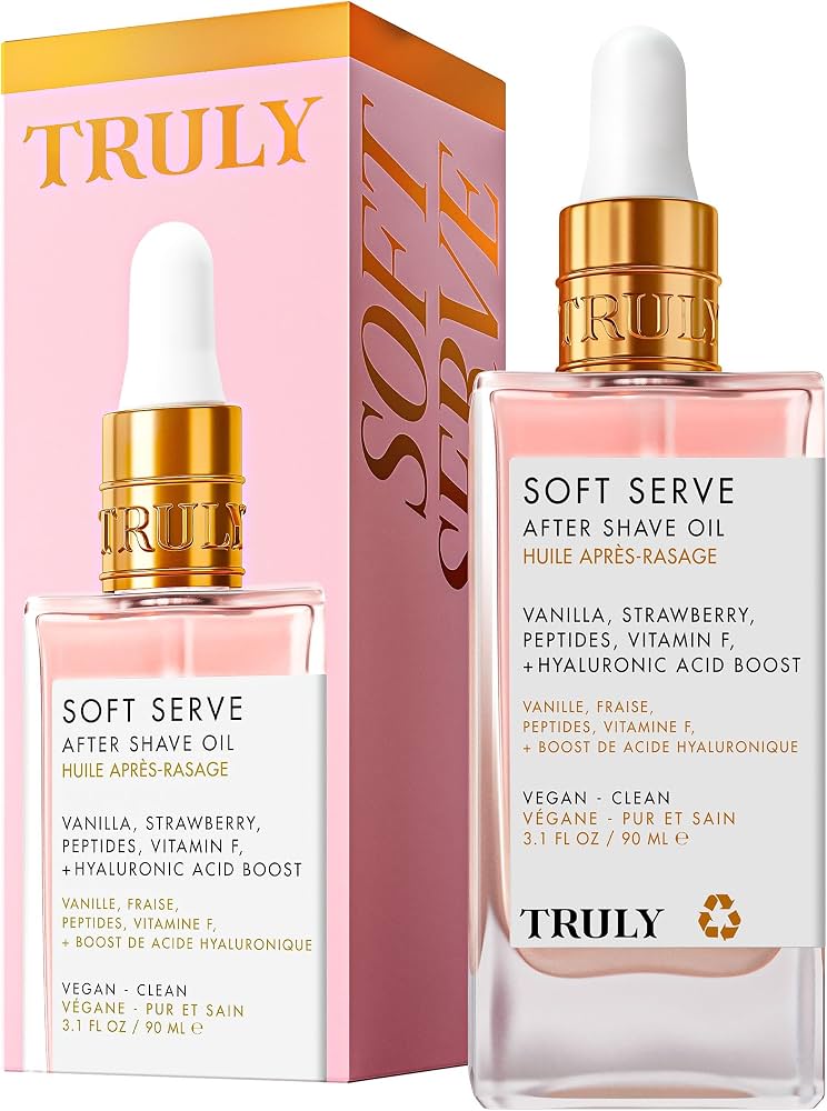 TRULY ROSADO Y CAJA DE PROTECCIÓN ACEITE INTIMO ACLARANTE